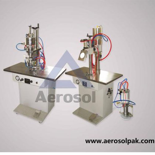 Bag-On-Valve Aerosol Filling Machine